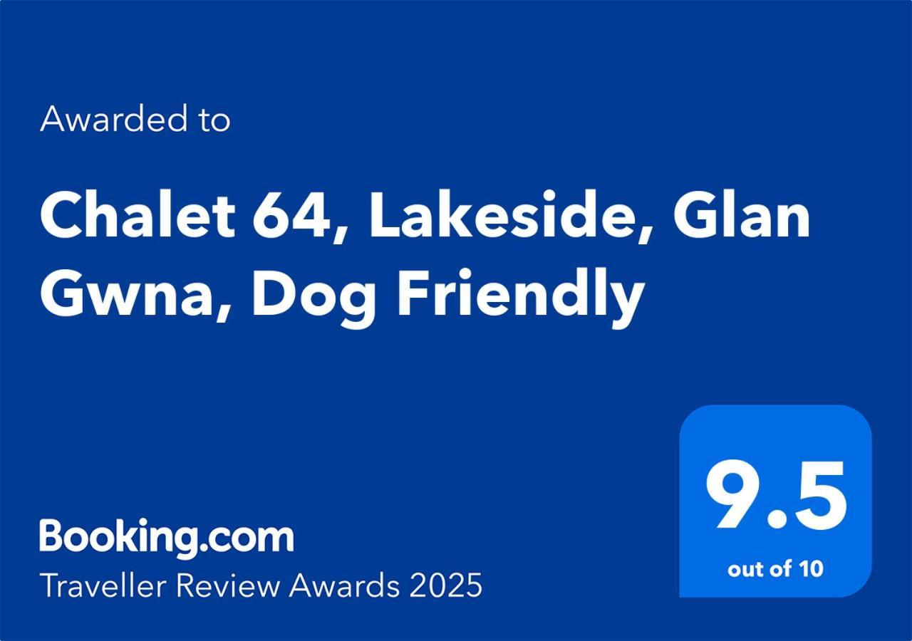 Chalet 64, Lakeside, Glan Gwna Holiday Park Caernarfon Ngoại thất bức ảnh